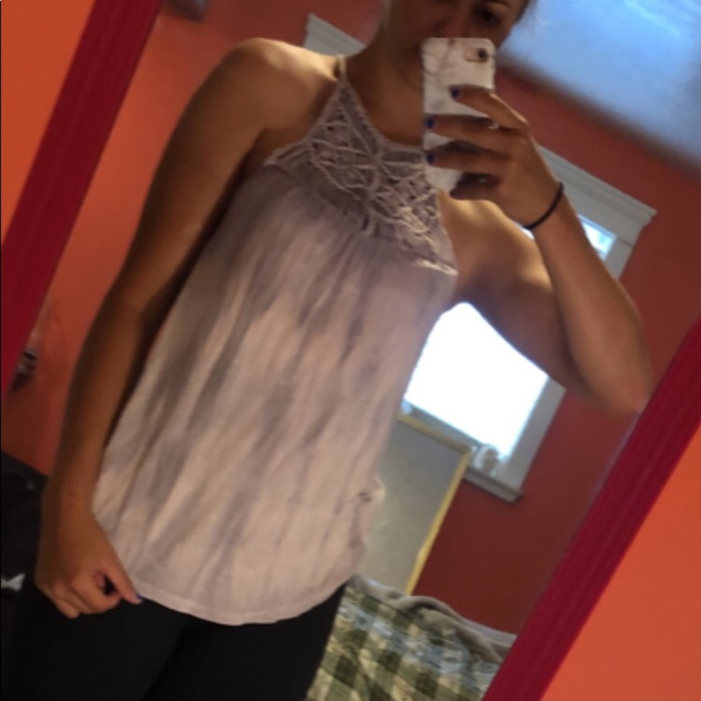 Purple Tye Dye Tank